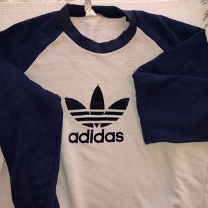 Adidas Vintage Navy Sweatshirt